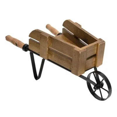 Homegifo Distressed Garden Wheelbarrow