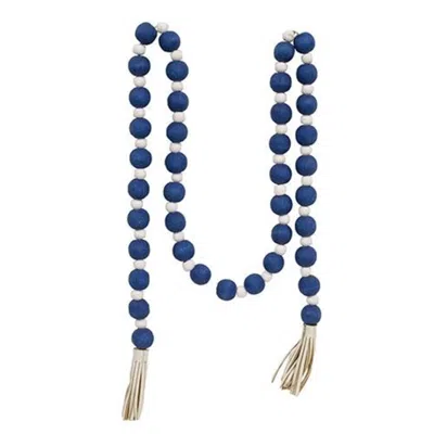 Homegifo Blue & White Bead Garland