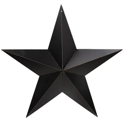 Homegifo Antique Black Barn Star 18"