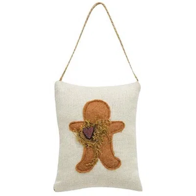 Homegifo *i Heart Gingerbread Pillow Christmas Ornament