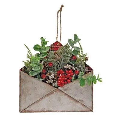 Homegifo ^^winter Floral Envelope Ornament
