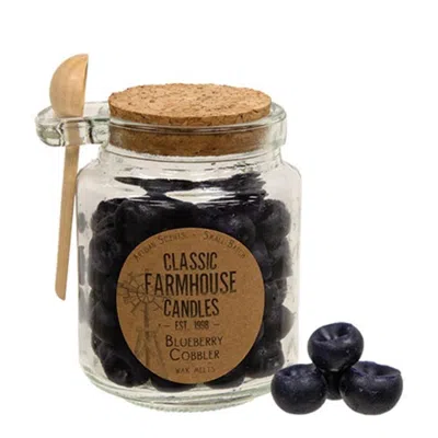 Homegifo Blueberry Wax Melt Jar W/spoon