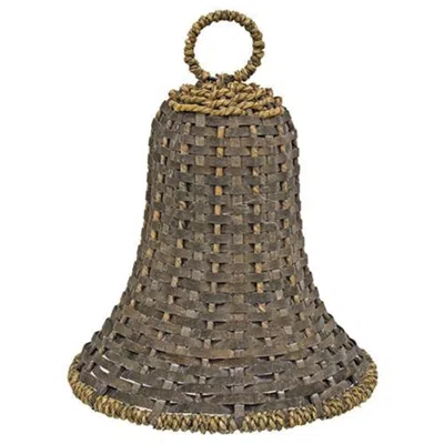 Homegifo Graywash Basketweave Bell