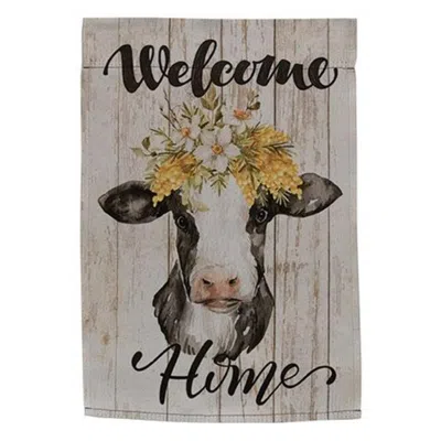 Homegifo Let It Snow Burlap Garden Flag