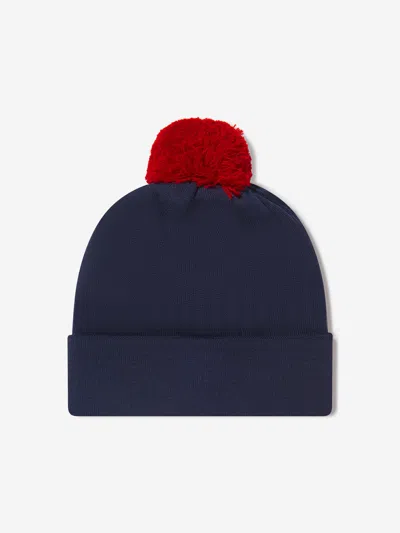 Canada Goose Kids Wool Pom Pom Hat One In Blue