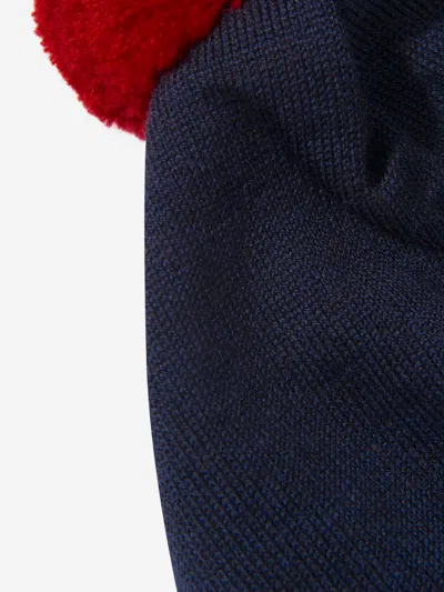 Canada Goose Kids Wool Pom Pom Hat One In Blue