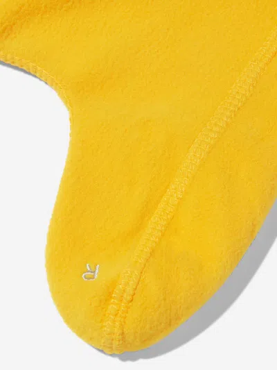 Hunter Kids Recycled Fleece Boot Socks Eu 24 - 27 Uk 7 - 9 Yellow By Childsplay Clothing In Yellow