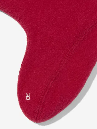 Hunter Kids Recycled Fleece Boot Socks Eu 21 - 23 Uk 4 - 6 Red By Childsplay Clothing In Red