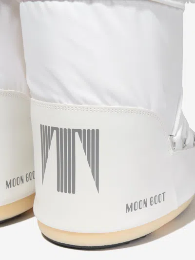 Moon Boot Kids Icon Boots Eu 39 - 41 White In White