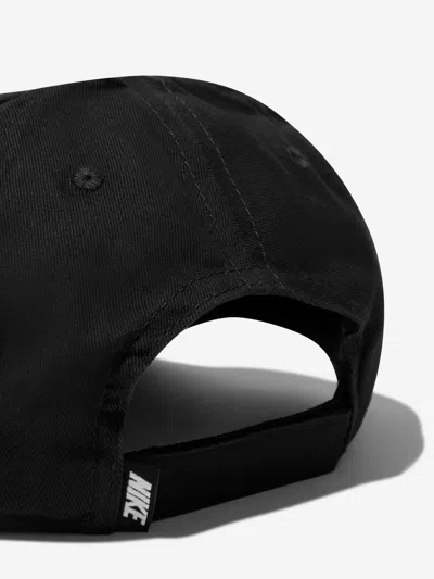 Nike Club Kids' Unstructured Futura Wash Cap In Black