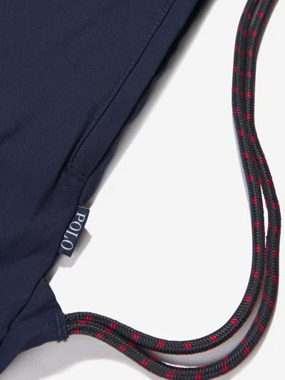 Polo Ralph Lauren Ralph Lauren Kids Canvas Gym Sack In Blue