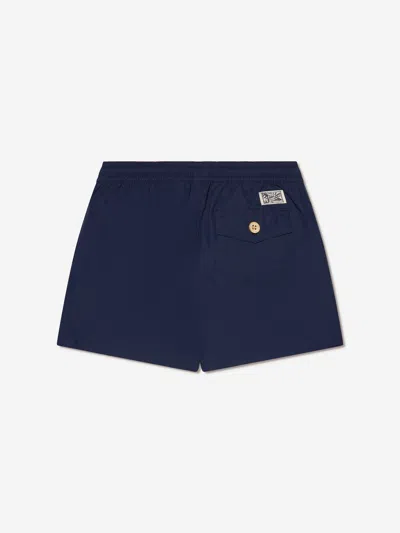 Polo Ralph Lauren Traveller Swimming Trunk In Blue