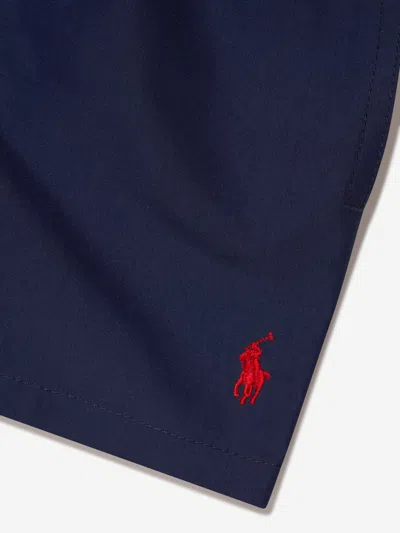 Polo Ralph Lauren Traveller Swimming Trunk In Blue