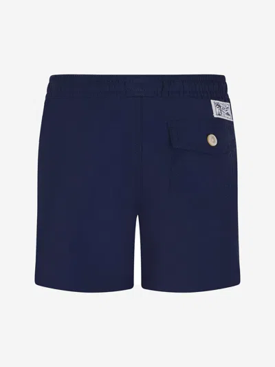 Polo Ralph Lauren Traveller Swimming Trunk In Blue