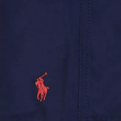Polo Ralph Lauren Traveller Swimming Trunk In Blue