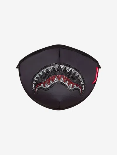 Sprayground Trinity 2.0 Shark Face Mask One Size Black By Childsplay Clothing In Black