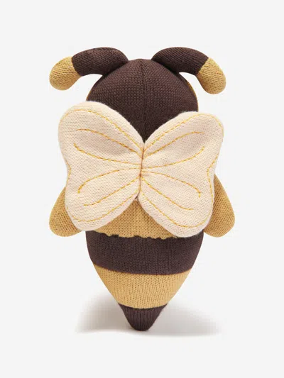 Konges Slojd Kids Bee Soft Toy In Brown