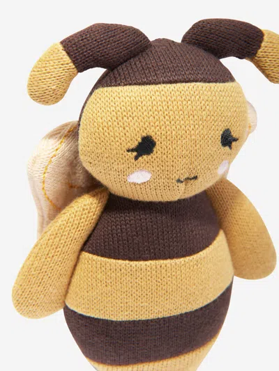Konges Slojd Kids Bee Soft Toy In Brown
