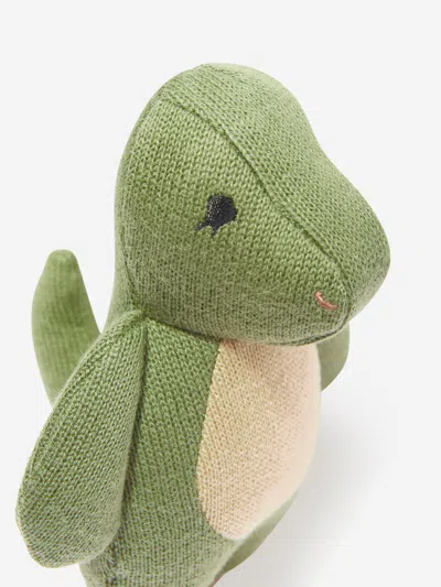 Konges Slojd Kids Dino Soft Toy In Green