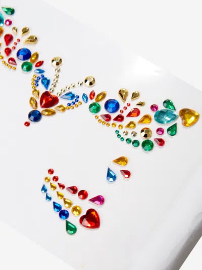 Super Smalls Girls Butterfly Gem Makeup Stickers In Multicoloured