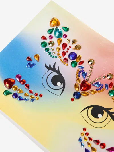 Super Smalls Girls Butterfly Gem Makeup Stickers In Multicoloured