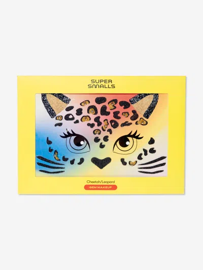 Super Smalls Girls Cheetah/leopard Gem Makeup Stickers In Multicoloured