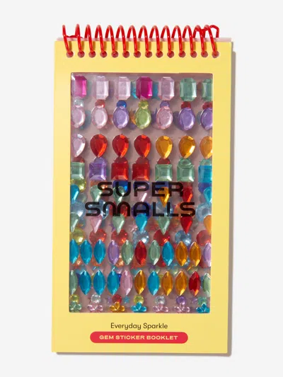 Super Smalls Girls Everyday Sparkle Page Jewel 4-page Sticker Book In Multicoloured