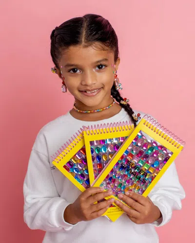 Super Smalls Girls Everyday Sparkle Page Jewel 4-page Sticker Book In Multicoloured