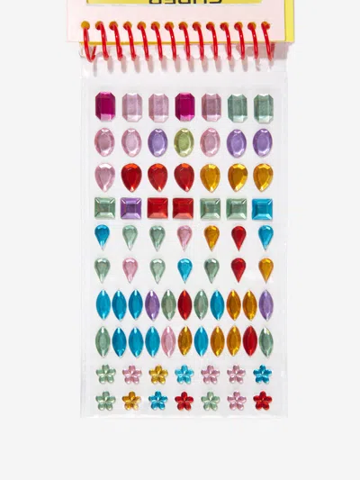 Super Smalls Girls Everyday Sparkle Page Jewel 4-page Sticker Book In Multicoloured