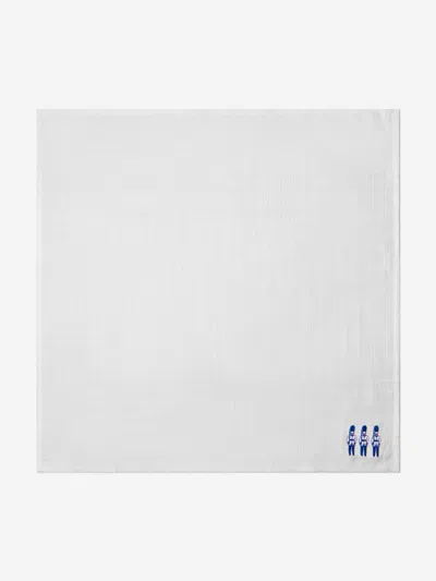 Cotton And Company Boys Organic Cotton Muslin And Cotton Guardsmen Towel Set One Size Blue By Childs In Blue