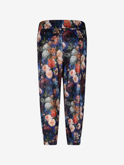 Molo Girls Trousers - Floral Soft Pants 14 Years Multicoloured By Childsplay Clothing In Multicoloured