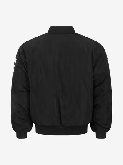 Msgm Girls Bomber Jacket 6 Yrs Black In Black