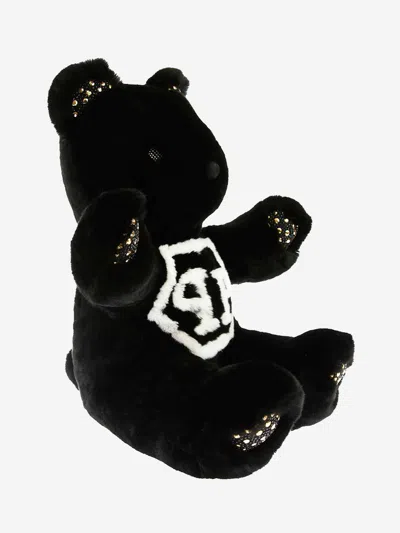 Philipp Plein Unisex Teddy Bear One Size Black By Childsplay Clothing In Black