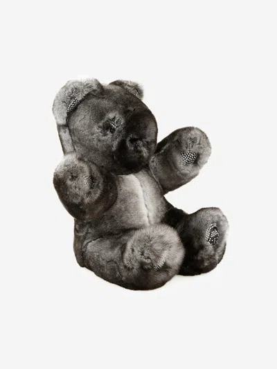 Philipp Plein Unisex Teddy Bear One Size Grey By Childsplay Clothing In Grey
