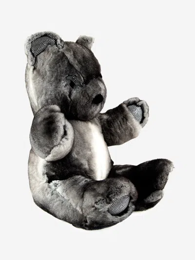 Philipp Plein Unisex Teddy Bear One Size Grey By Childsplay Clothing In Grey