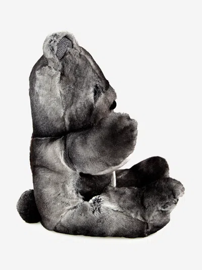 Philipp Plein Unisex Teddy Bear One Size Grey By Childsplay Clothing In Grey