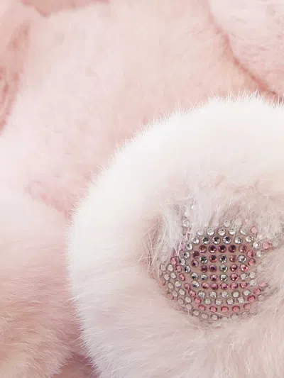Philipp Plein Girls Teddy Bear One Size Pink By Childsplay Clothing In Pink
