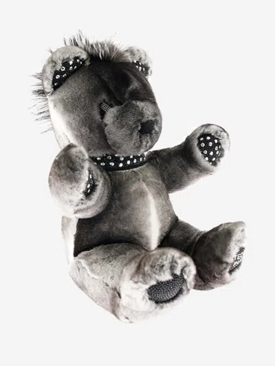 Philipp Plein Unisex Teddy Bear One Size Grey By Childsplay Clothing In Grey