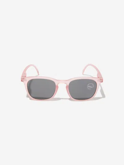 Izipizi Girls Iconic Trapeze Sunglasses In Pink