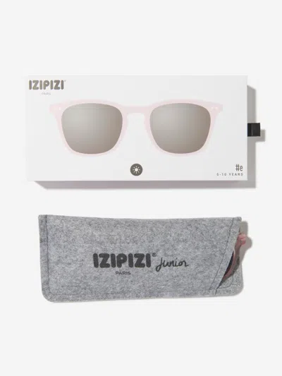 Izipizi Girls Iconic Trapeze Sunglasses In Pink