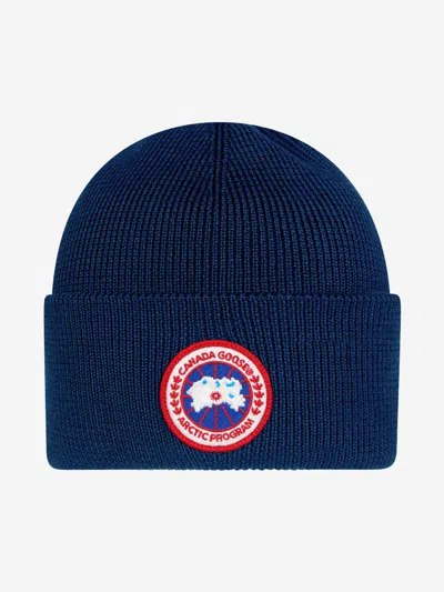 Canada Goose Kids Arctic Toque In Blue