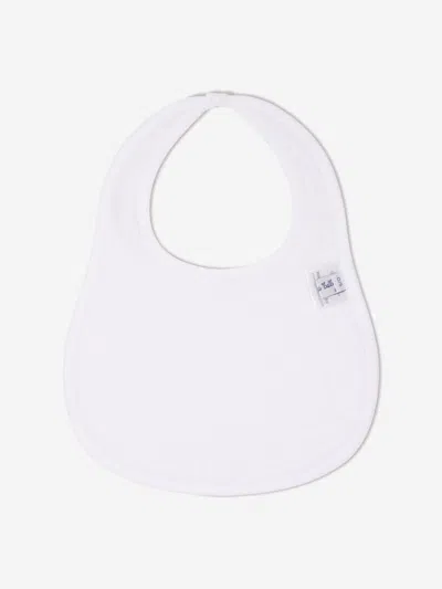 Magnolia Baby Baby Girls Pima Cotton Bib In White