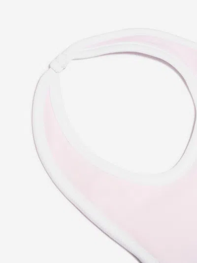 Magnolia Baby Baby Girls Pima Cotton Bib In White