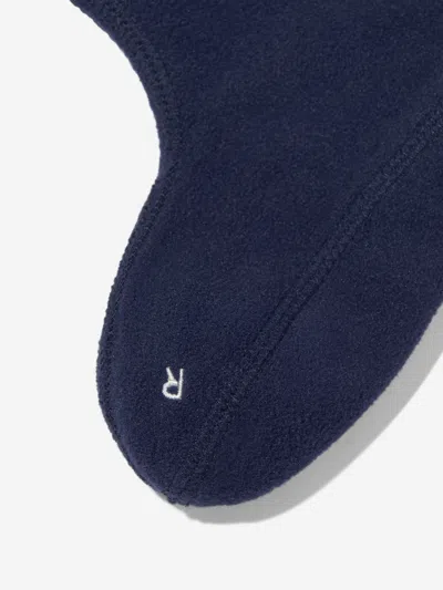 Hunter Kids Recycled Half Cardigan Boot Socks In Blue