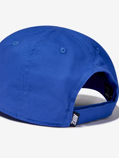 Nike Boys Futura Curve Brim Cap In Blue