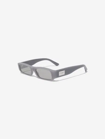 Dolce & Gabbana Boys Acetate Sunglasses In Grey