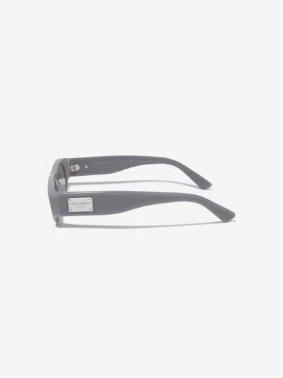 Dolce & Gabbana Boys Acetate Sunglasses In Grey