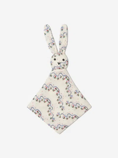 Konges Slojd Baby Sleepy Rabbit Comforter In Multicoloured