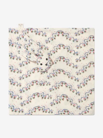 Konges Slojd Baby Sleepy Rabbit Comforter In Multicoloured