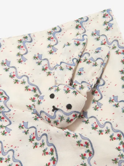 Konges Slojd Baby Sleepy Rabbit Comforter In Multicoloured